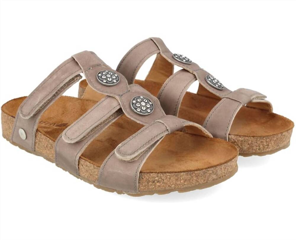 NEW HAFLINGER women's alice sandal in perla